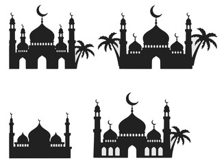vector illustration of mosque
