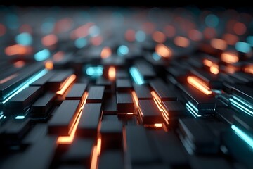 Obraz premium audio mixer panel