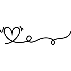 Doodle Love Line