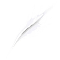 A dynamic white ink splash illustration with sharp, explosive edges, vector art, on a transparent background.