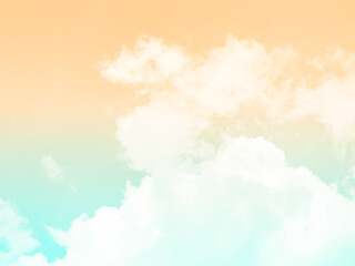 Sky pastel background orange blue gradient sunset sunrise summer abstract sky evening soft effect pattern texture design nature spring light beauty template