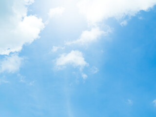 Sky cloud blue nature background paronama web cloudy summer winter season day, light beauty horizon spring brigth gradient calm abstract backdrop air nature view wallpaper landscape environment