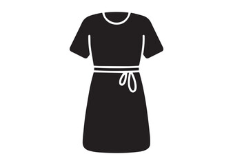 Medical gown with a cross Vector