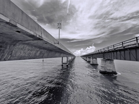 Seven Mile Bridge in the Florida Keys