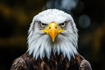 Obraz premium Powerful eagle portrait