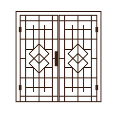 door security vector illustration