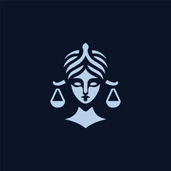 Justice Goddess Logo