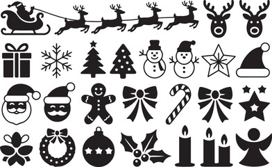 Christmas Vector Icon Set