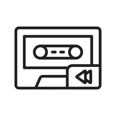 Cassette Rewinder Icon