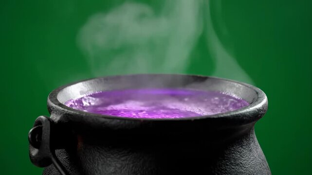 boiling water in a pot