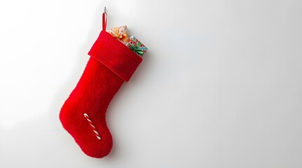 red christmas sock