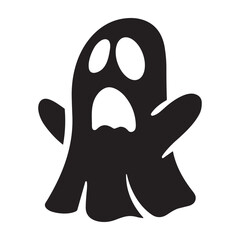 Ghost  icon or logo isolated sign symbol vector illustration - high quality black style vector icons