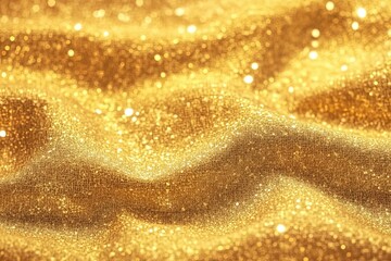 Naklejka premium Elegantly Layered Opulence Embodied in Shimmering Textures and Precious Tones with Abstract Vibrance