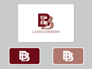 Modern BB monogram logo design for branding, business identity, and professional use