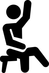 Rehabilitation Icon Physical Therapy, Recovery, Exercise, Health, Medical Treatment, Patient Care, Wellness, and Body Healing Symbols in Modern Vector Style, walker, physiotherapy, exercise band