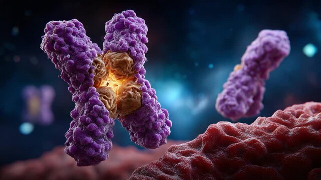 Exploring Chromosomal Dynamics: A Close-Up of Distinct Chromosomes Interacting in Cellular Environment Under Magnification