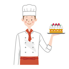 パティシエ　ケーキ屋　洋菓子店　菓子職人
