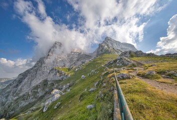 Appennini mountains, Italy - The mountain summit of central Italy, Abruzzo region, above 2500 meters