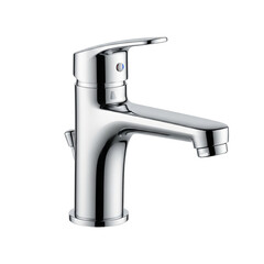 stainless steel tap on Isolated transparent background png. generated with AI