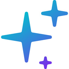 AI Generate Content. Generative Ai Logo. Generate Icon, AI Sparkle and Gradient Star Icon