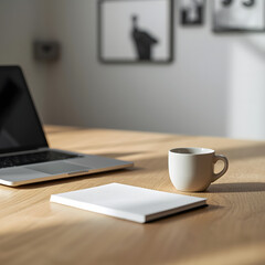 Modern Minimalist Workspace.