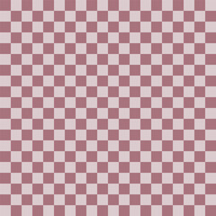 Geometric seamless checkerboard pattern in brown color.