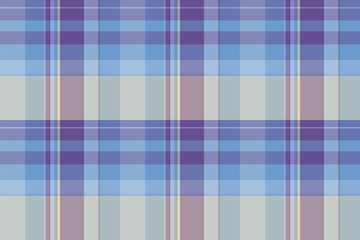 Elegant plaid pattern featuring cool tones. Evokes cozy comfort, style, and timeless design. Perfect for textiles, backdrops, or graphic design projects.