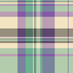 Classic plaid pattern in pastel hues. Versatile backdrop for textile design, fashion, or vintage projects. Evokes tradition, comfort, and warmth.