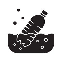 Hand washing in water bowl icon for hygiene and cleanliness concept representing personal care and sanitation practice for health and disease prevention