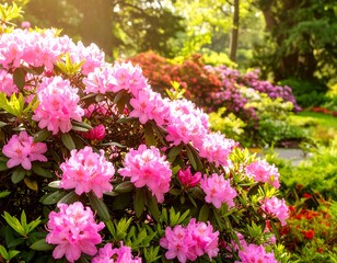 Obraz premium Spring flowers in a garden