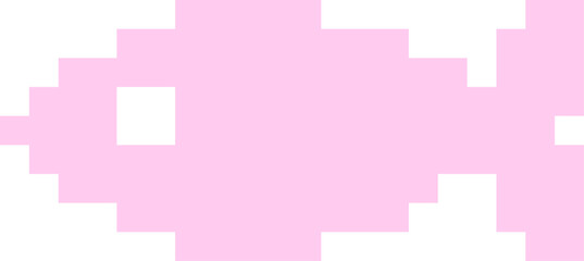 Obraz premium Pixel Art Fish