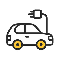 Naklejka premium taxi icon on square internet button