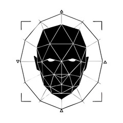 Fototapeta premium abstract geometric background