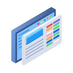 3d render of a folder icon on a white background