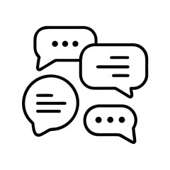 social media speech bubble