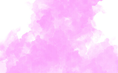 Fototapeta premium Watercolor splash isolated on transparent background, a soft and dreamy texture for romantic designs and creative compositions