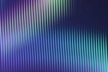 Abstract background with vertical lines and gradient of blue, purple and green