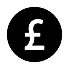 Pound coin, vector illustration