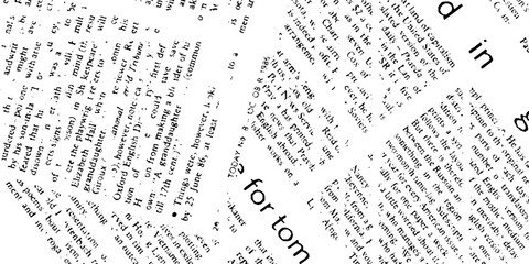 Rough vector background abstract grunge texture old vintage newspaper. Vector white and black newspaper paper grunge pattern old aged texture.	