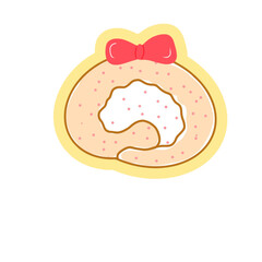 Rollcake illustration