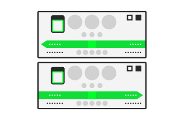 駅看板のシンプルなアイコン_山手線