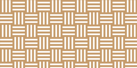 Minimal line Seamless geometric pattern with shapes. Decoration and maze ornament square wall tile.	
