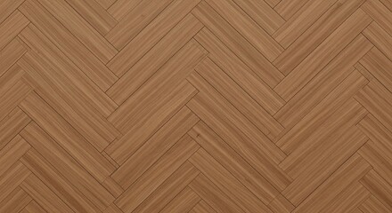 modern herringbone wood pattern in a medium brown tone