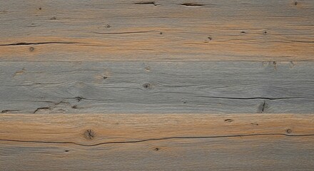 A straight on view showcasing modern reclaimed wood with a rustic clean texture under HDR lighting