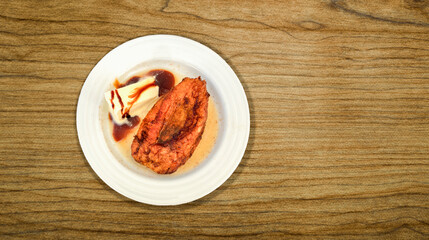 Spanish Torrija Dessert, Spanish Cuisine, Spanish Gastronomy, Spain, Europe