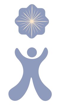 Stylized person celebrates the return of the sun at Midwinter. Vertical animation symbolizing Yule, Solstice, and renewal. For pagan or cultural content.