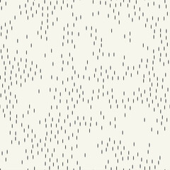 Vector seamless pattern. Scattered tiny shapes. Stylish structure of natural dots. Hand drawn abstract background. Can be used as swatch in Illustrator. Monochrome minimal print.