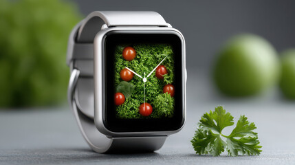Wearable device tracking nutrition using AI technology for better health choices
