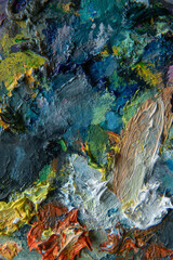 abstract oil paint texture on canvas, background