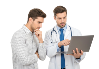 doctor with clipboard